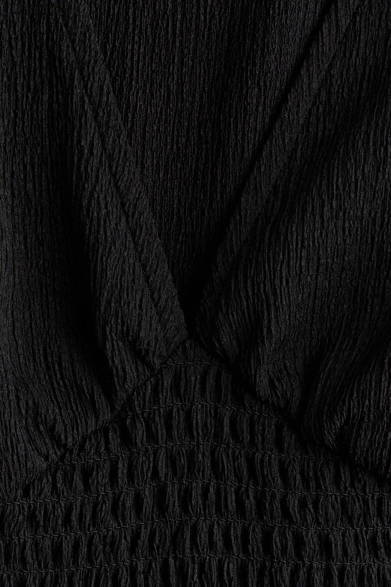 H&M Textured jersey top